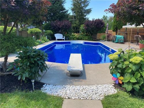 20 Confederation Drive, Niagara-On-The-Lake, ON - Outdoor With In Ground Pool With Backyard