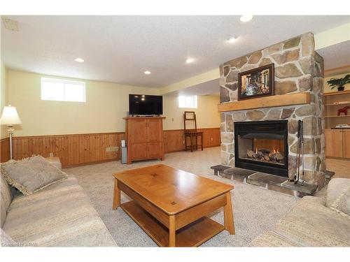 6496 Twelfth Line, Harriston, ON - Indoor With Fireplace