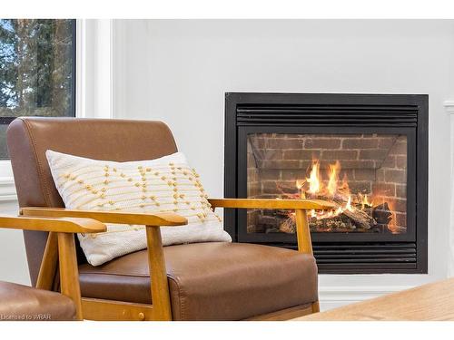 110 Kimberley Court, Kimberley, ON - Indoor Photo Showing Living Room With Fireplace