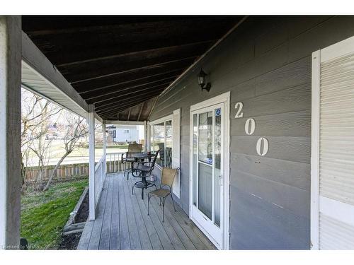 200 Park Street, Chatham, ON - Outdoor With Deck Patio Veranda With Exterior
