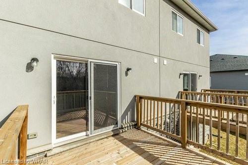 506 Lampman Place S, Woodstock, ON - Outdoor With Deck Patio Veranda With Exterior