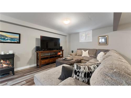 102 Snyder Avenue North Avenue, Elmira, ON - Indoor Photo Showing Living Room With Fireplace