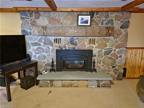 17 Cemetery Road, Norfolk County, ON - Indoor With Fireplace