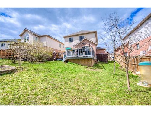611 Marl Meadow Crescent, Kitchener, ON - Outdoor With Deck Patio Veranda With Backyard With Exterior