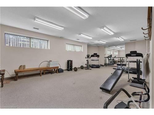 403-300 Keats Way, Waterloo, ON - Indoor Photo Showing Gym Room