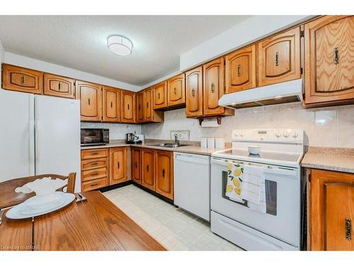 906-375 King Street N, Waterloo, ON - Indoor Photo Showing Kitchen With Double Sink