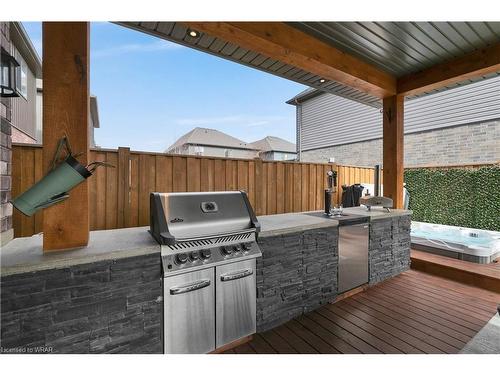259 Falconridge Drive, Kitchener, ON - Outdoor With Deck Patio Veranda With Exterior