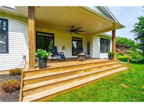 25 High Street, Drayton, ON - Outdoor With Deck Patio Veranda With Exterior