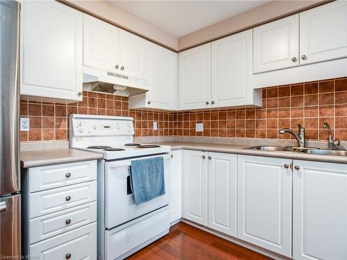 725 Activa Avenue, Kitchener, ON - Indoor Photo Showing Kitchen With Double Sink