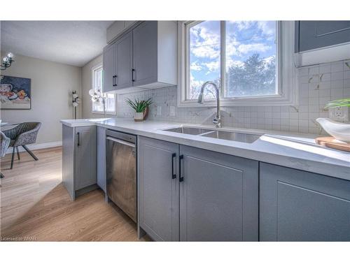 30 Husson Place, Cambridge, ON - Indoor Photo Showing Kitchen With Double Sink