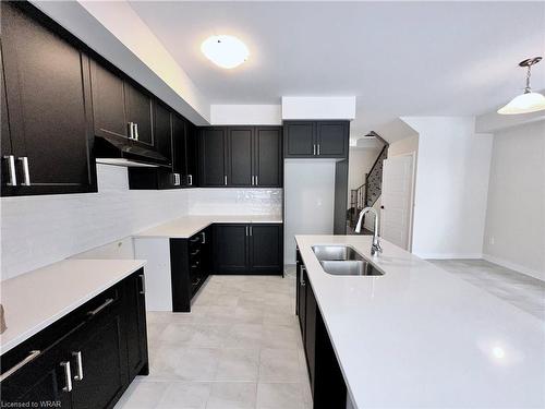 188 Eastbridge Avenue, Welland, ON - Indoor Photo Showing Kitchen With Double Sink