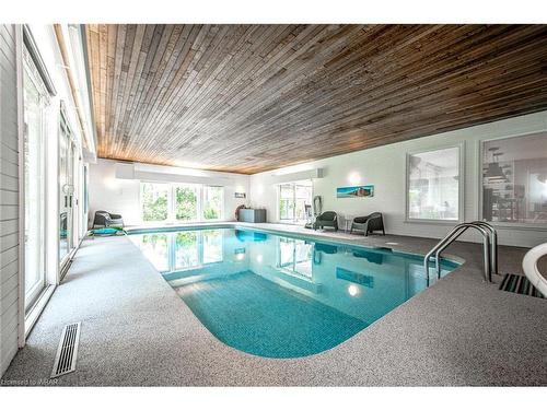 15 Brant Road N, Cambridge, ON - Indoor Photo Showing Other Room With In Ground Pool