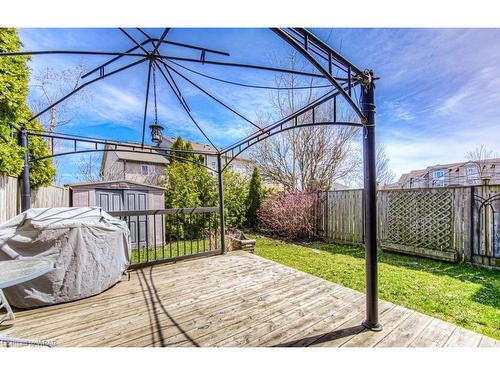54 Donnenwerth Drive, Kitchener, ON - Outdoor With Deck Patio Veranda