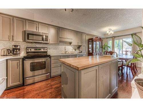 54 Donnenwerth Drive, Kitchener, ON - Indoor Photo Showing Kitchen With Stainless Steel Kitchen