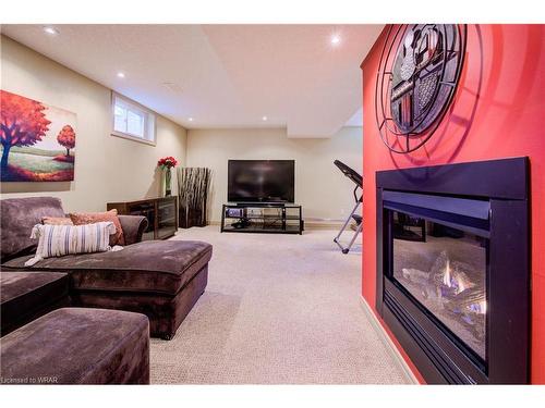 460 Drake Circle, Waterloo, ON - Indoor With Fireplace