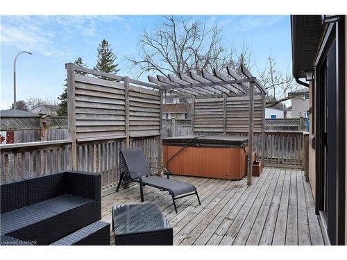 107 Rutherford Drive, Kitchener, ON - Outdoor With Deck Patio Veranda With Exterior