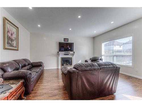 55 Southridge Drive, Kitchener, ON - Indoor Photo Showing Living Room With Fireplace