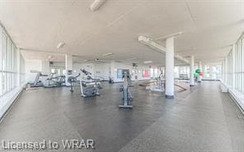 1105-375 King Street N, Waterloo, ON - Indoor Photo Showing Gym Room