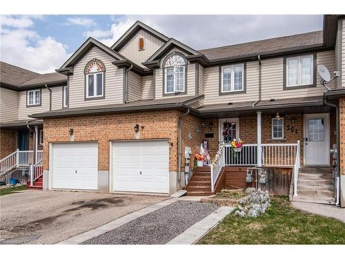 249 Prosperity Drive, Kitchener, ON - Outdoor With Deck Patio Veranda With Facade