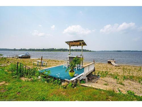 950 Ninth Street, Belwood Lake, ON - Outdoor With Body Of Water With View