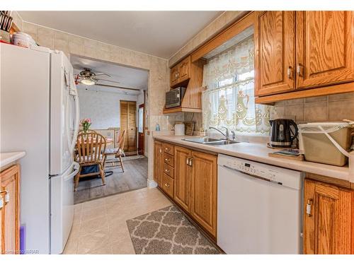 83 The Greenway Way, Cambridge, ON - Indoor Photo Showing Kitchen With Double Sink