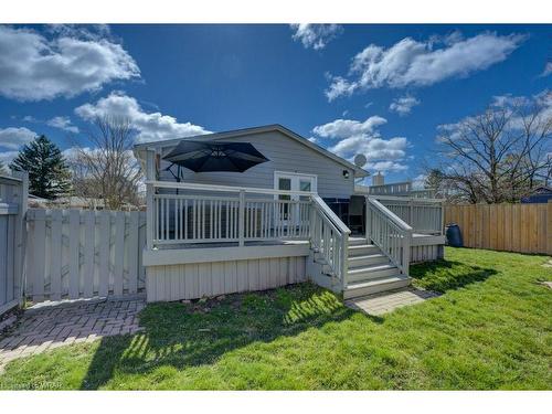 51 Rossford Crescent, Kitchener, ON - Outdoor With Deck Patio Veranda