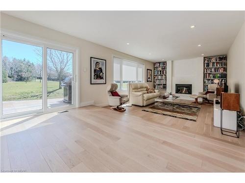 364 Ash Tree Place, Waterloo, ON - Indoor Photo Showing Living Room With Fireplace