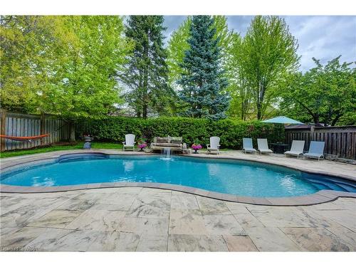101 Brewster Place, Cambridge, ON - Outdoor With In Ground Pool With Deck Patio Veranda With Backyard