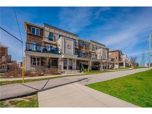 114 Daylily Lane, Kitchener, ON - Outdoor With Balcony With Facade