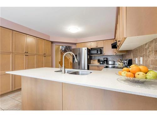 99 Riehm Street, Kitchener, ON - Indoor Photo Showing Kitchen With Double Sink With Upgraded Kitchen
