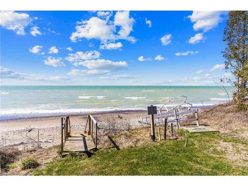 73724 Crest Beach Road S, Zurich, ON - Outdoor With Body Of Water With View