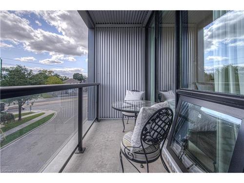 313-690 King Street W, Kitchener, ON - Outdoor With Balcony With Exterior