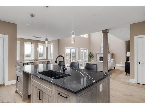 1080 Twamley Street W, Listowel, ON - Indoor Photo Showing Kitchen With Double Sink