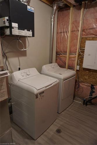 Lower-58 Barbara Crescent, Kitchener, ON - Indoor Photo Showing Laundry Room