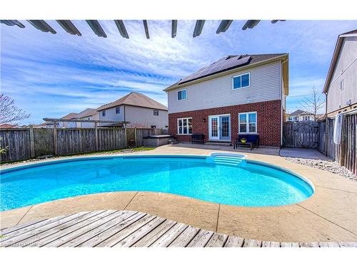 28 Jacob Cressman Drive, Baden, ON - Outdoor With In Ground Pool With Deck Patio Veranda With Backyard With Exterior