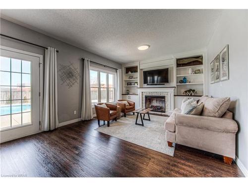 28 Jacob Cressman Drive, Baden, ON - Indoor Photo Showing Living Room With Fireplace