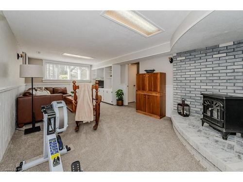 222 Pine Grove Crescent, Waterloo, ON - Indoor With Fireplace