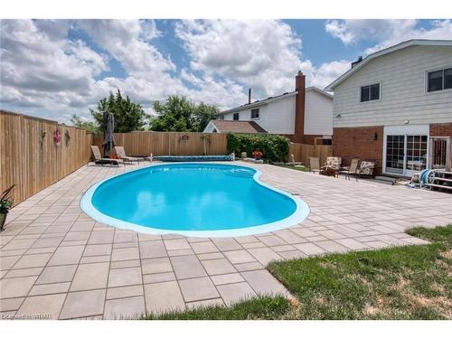 50 Winding Way, Kitchener, ON - Outdoor With In Ground Pool