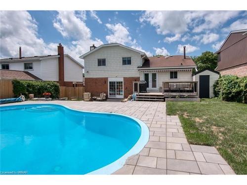 50 Winding Way, Kitchener, ON - Outdoor With In Ground Pool With Deck Patio Veranda