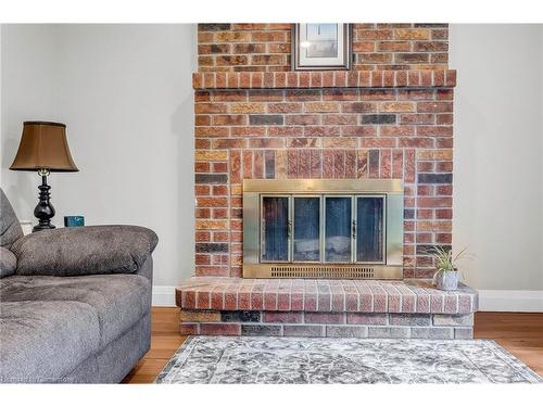 27 Yarwood Place, Kitchener, ON - Indoor Photo Showing Living Room With Fireplace