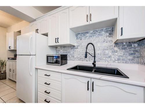 305-640 Grey Street, Brantford, ON - Indoor Photo Showing Kitchen With Double Sink