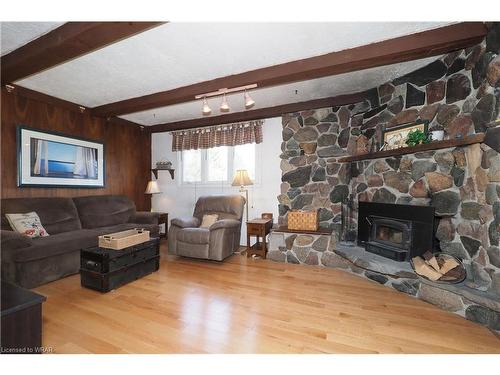 79 Blythwood Road, Waterloo, ON - Indoor Photo Showing Living Room With Fireplace