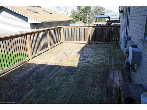 52 Upper Canada Drive, Kitchener, ON - Outdoor With Deck Patio Veranda With Exterior