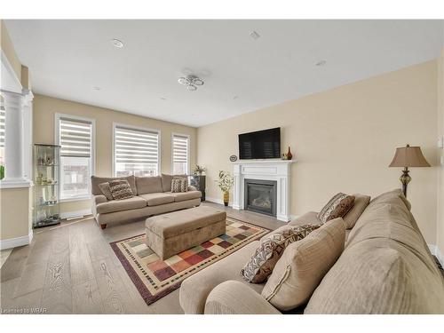 779 Snowberry Court, Waterloo, ON - Indoor Photo Showing Living Room With Fireplace