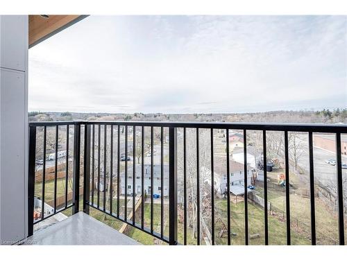 607-312 Erb Street W, Waterloo, ON - Outdoor With Balcony With View