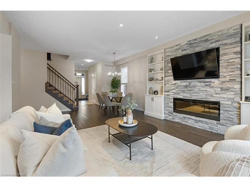 59 Stier Road, New Hamburg, ON - Indoor Photo Showing Living Room With Fireplace