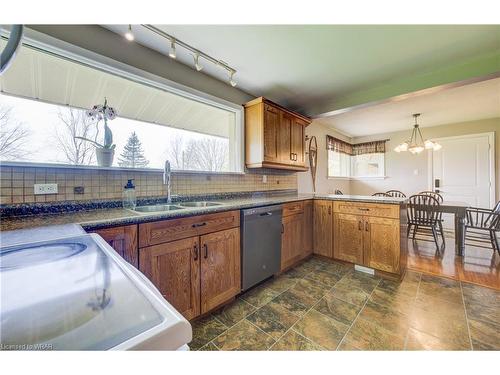 298 London Road S, Mount Forest, ON - Indoor Photo Showing Kitchen With Double Sink