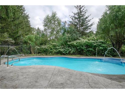104 Grandview Drive, Conestogo, ON - Outdoor With In Ground Pool With Backyard