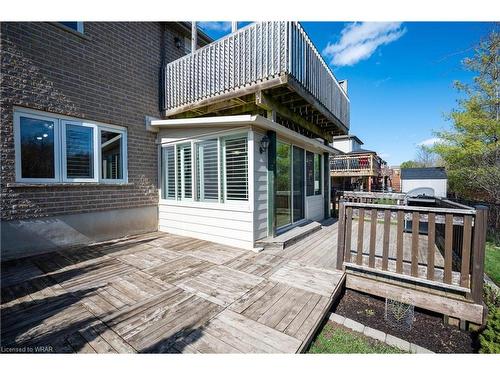 84 Everglade Crescent, Kitchener, ON - Outdoor With Deck Patio Veranda