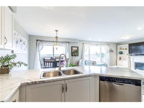 183 Adler Drive, Cambridge, ON - Indoor Photo Showing Kitchen With Double Sink